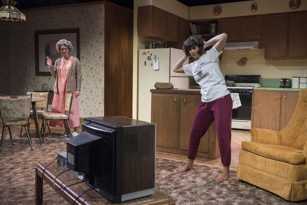  (left to right) Lynne Baker and Lucy Carapetyan in Raven Theatreâ€™s Chicago pr Photo