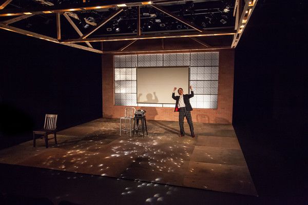 Profile Theatreâ€™s 2.5 Minute Ride by Lisa Kron featuring Allison Mickelson. Ph Photo