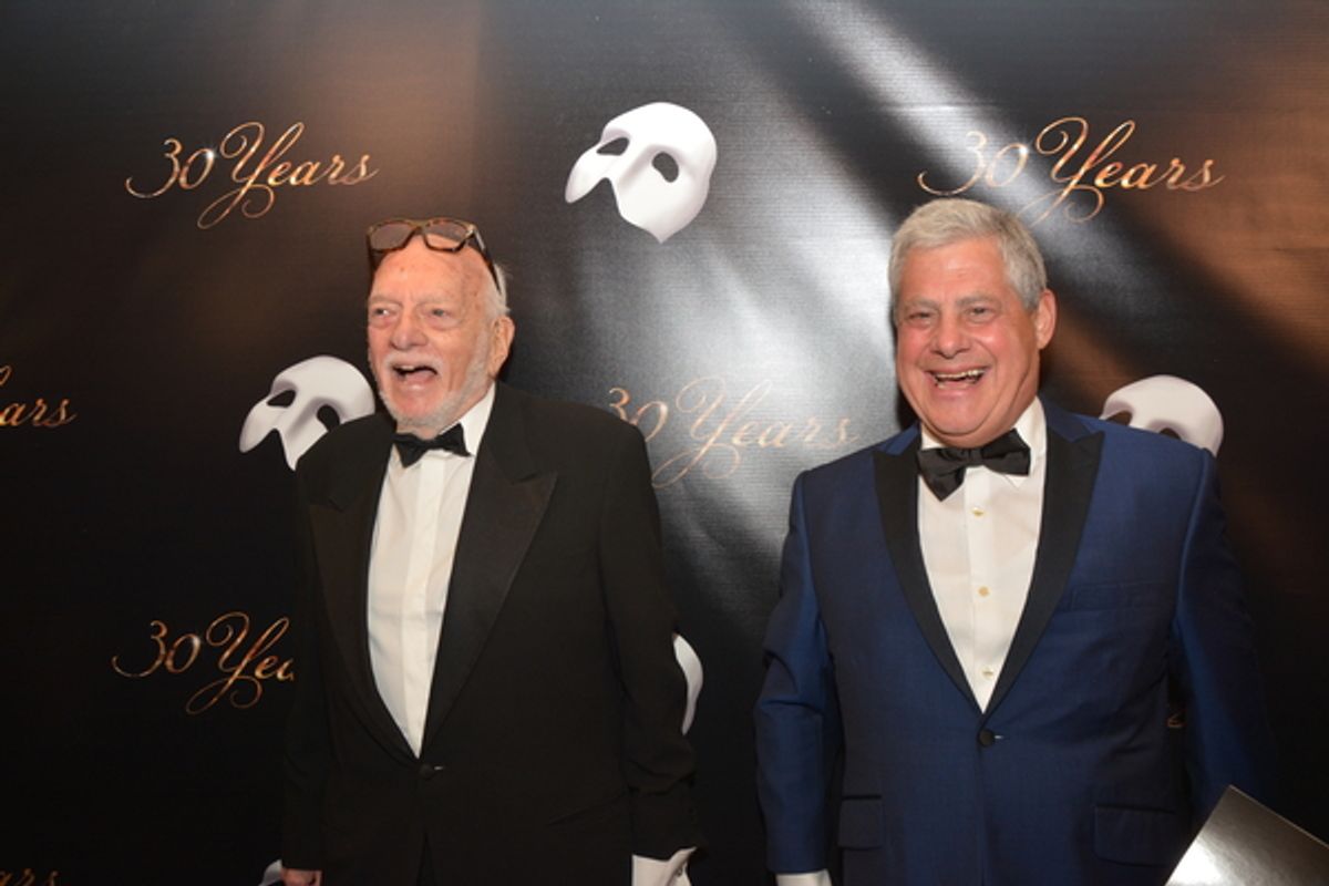 Hal Prince and Cameron Mackintosh at 