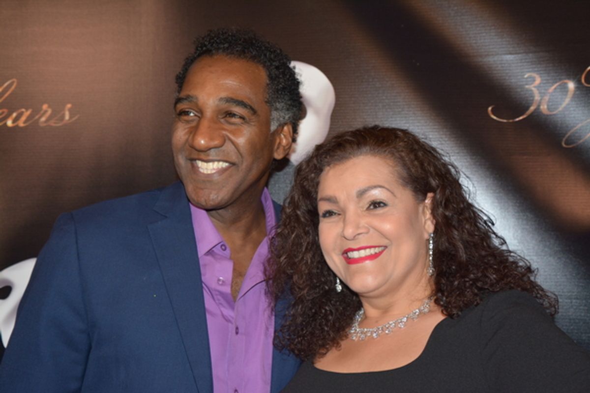 Norm Lewis and Patricia Phillips at 
