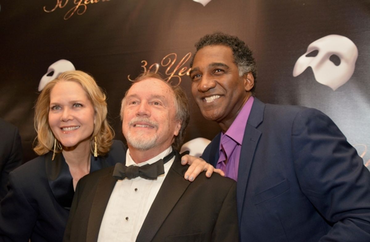 Rebecca Luker, George Lee Andrews and Norm Lewis at 
