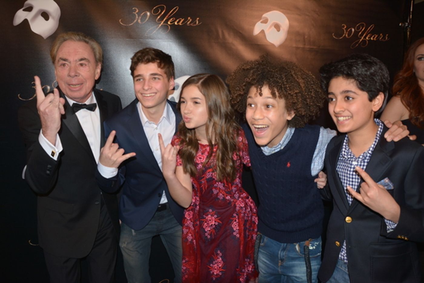Photo Coverage: On the Red Carpet For THE PHANTOM OF THE OPERA's 30th Anniversary Celebration  Image