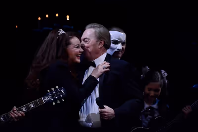 Sarah Brightman and Andrew Lloyd Webber Photo