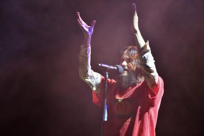 Jared Leto of Thirty Seconds to Mars performs onstage during Citi Sound Vault Present Photo