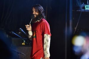 Jared Leto of Thirty Seconds to Mars performs onstage during Citi Sound Vault Present Photo