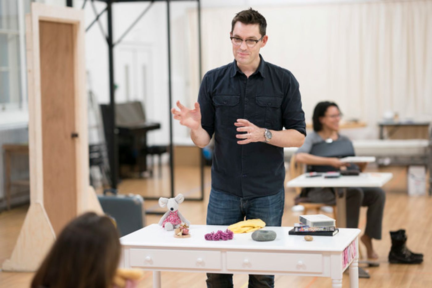 Photo Flash: In Rehearsal with Suranne Jones and the Cast of FROZEN  Image