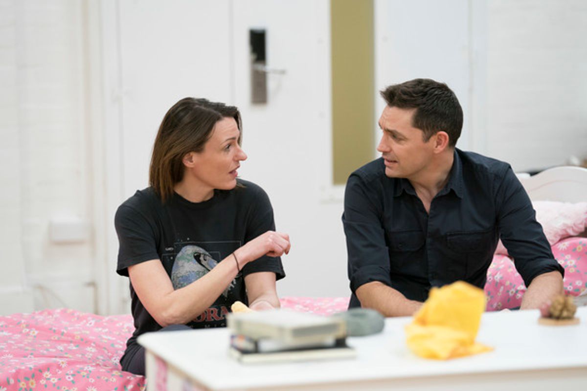 Suranne Jones (Nancy), Jonathan Munby (Director) at 