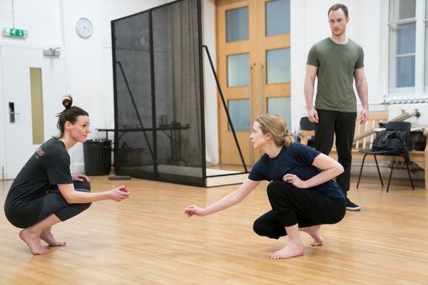 Photo Flash: In Rehearsal with Suranne Jones and the Cast of FROZEN — photo 11 of 18