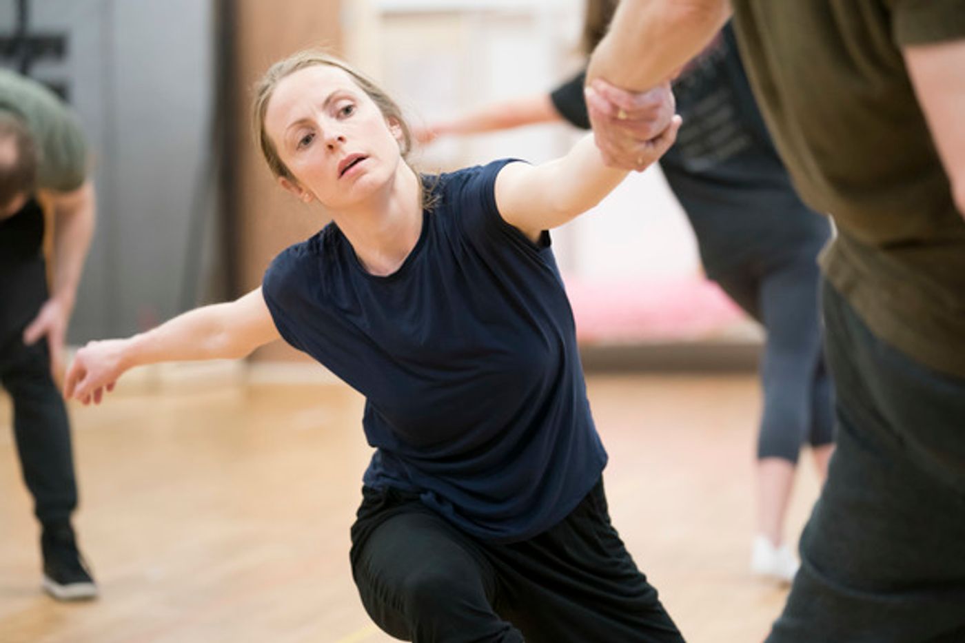 Photo Flash: In Rehearsal with Suranne Jones and the Cast of FROZEN  Image