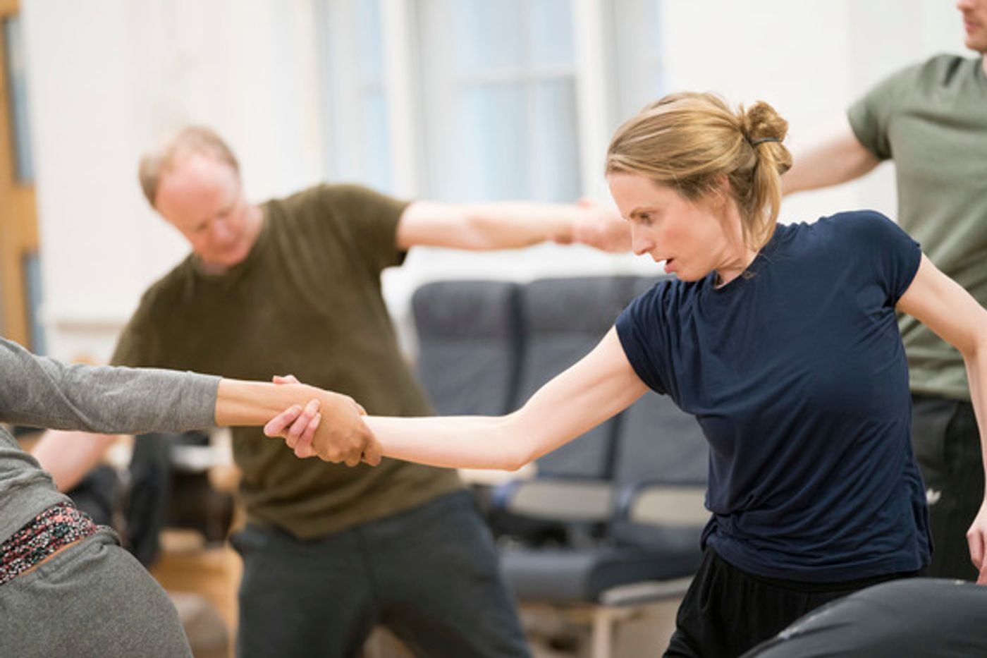 Photo Flash: In Rehearsal with Suranne Jones and the Cast of FROZEN  Image