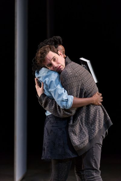 Oyin Oladejo and Michael Urie Photo