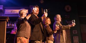 From Left- Charis Leos, Curt Dale Clark, Cary Michele Miller, Peter Cormican- Photo by Kinectiv @ BroadwayWorld From Left- Charis Leos, Curt Dale Clark, Cary Michele Miller, Peter Cormican- Photo b Photo