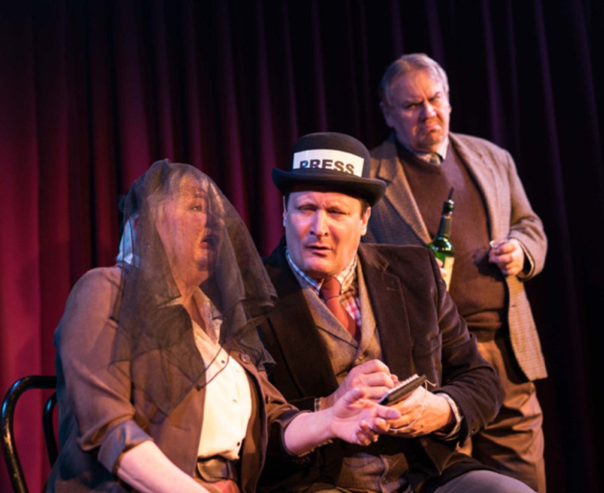 From left- Charis Leos, Curt Dale Clark, Peter Cormican- Photo by Kinectiv at 