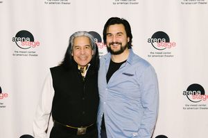 Andrew Roa (Major Ridge/Roger Ridge) and Jake Waid (John Joss/Jim Ross) at the opening night for Sovereignty, January 24, 2018, at Arena Stage at the Mead Center for American Theater. Photo by Cameron Whitman @ BroadwayWorld Andrew Roa (Major Ridge/Roger Ridge) and Jake Waid (John Joss/Jim Ross) at the openin Photo
