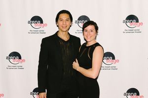 Kalani Queypo (John Ridge) and Dorea Schmidt (Sarah Bird Northrup/Flora) at the openi Photo
