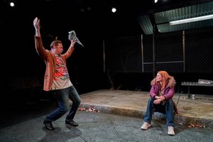 Austin Jones and Kate MacCluggage in IRONBOUND Photo