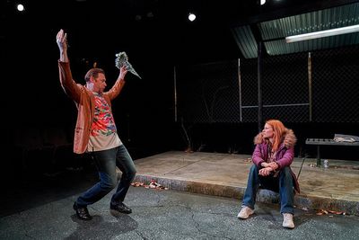 Austin Jones and Kate MacCluggage in IRONBOUND Photo