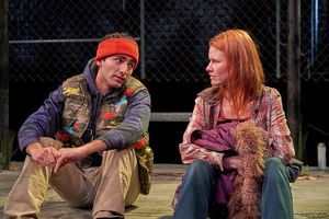 Adrian Abel Amador and Kate MacCluggage in IRONBOUND Photo
