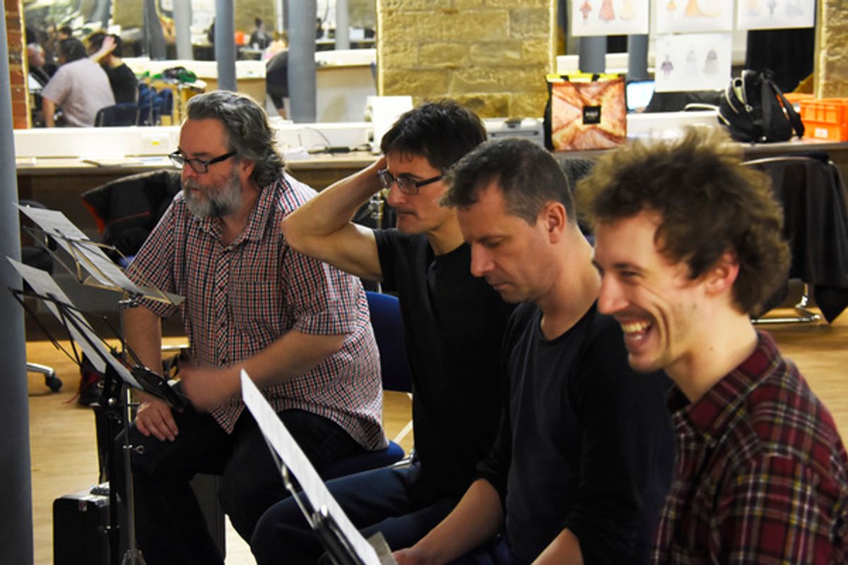 Howard Chadwick, Tony Hunt, Paul Barnhill, Perry Moore at 