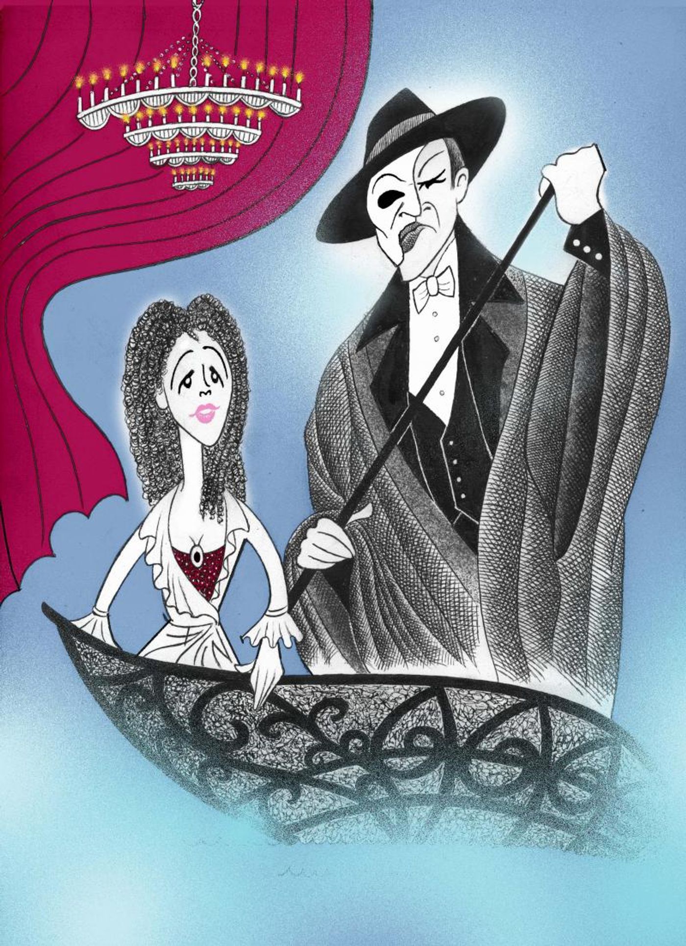 BWW Exclusive: Ken Fallin Draws the Stage - 30 Years of THE PHANTOM OF THE OPERA BWW Exclusive: Ken Fallin Draws the Stage - 30 Years of THE PHANTOM OF THE OPERA Image