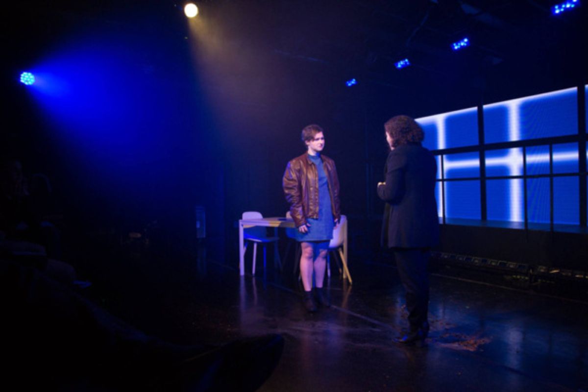 Erin Hebert and Erin Krebs at 