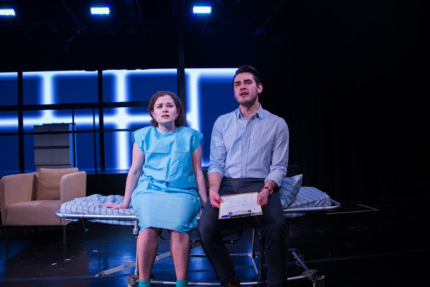 Photo Flash: First Look at Erin Krebs, Gilberto Saenz, and More in NEXT TO NORMAL at the Off-Broadway Theater  Image