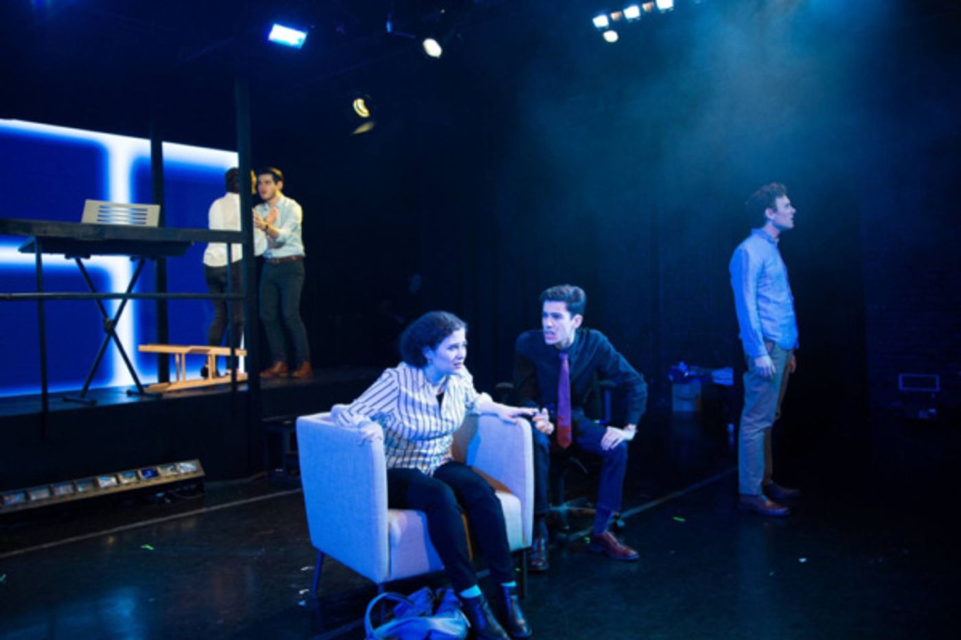 Photo Flash: First Look at Erin Krebs, Gilberto Saenz, and More in NEXT TO NORMAL at the Off-Broadway Theater  Image