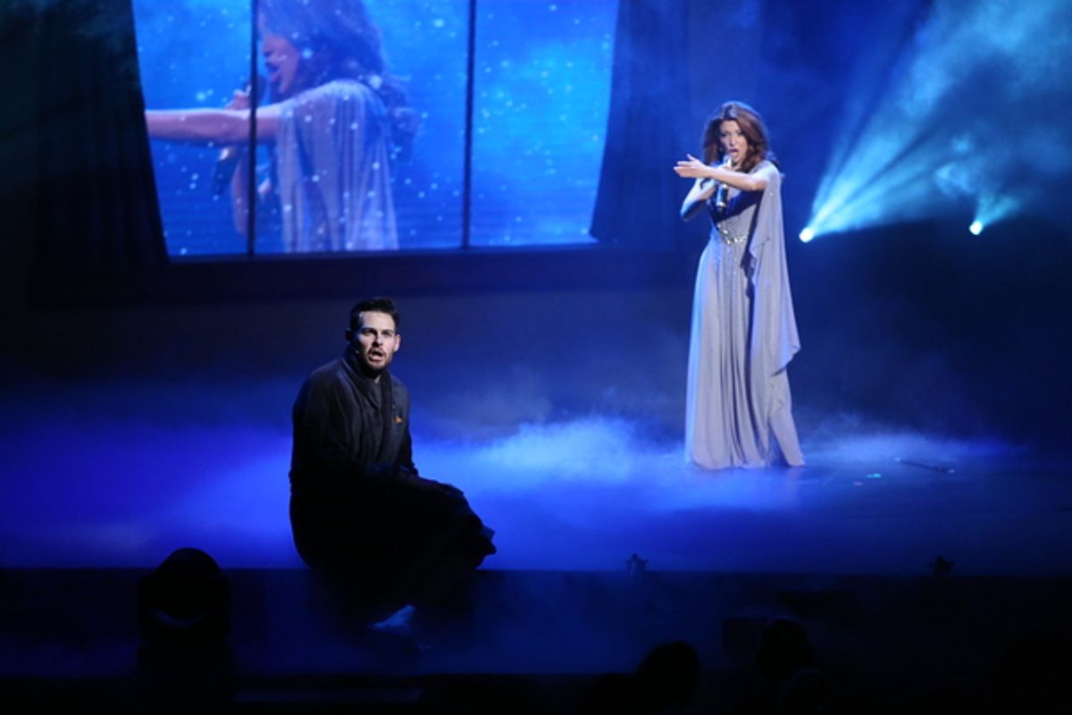 Evan Alexander Smith, Christina Bianco at 