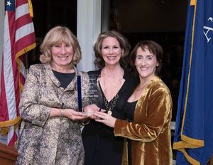 Geraldine Aron, Melissa Gilbert, and Aedin Moloney @ BroadwayWorld Geraldine Aron, Melissa Gilbert, and Aedin Moloney Photo