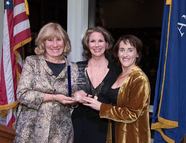 Geraldine Aron, Melissa Gilbert, and Aedin Moloney Photo