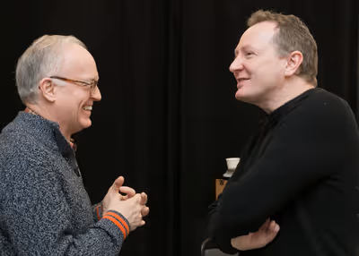 Reed Birney and Bob Martin Photo