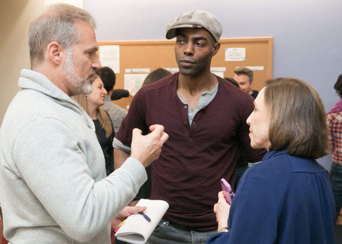 Marc Kudisch, Clifton Duncan and Arlene Shuler  at 