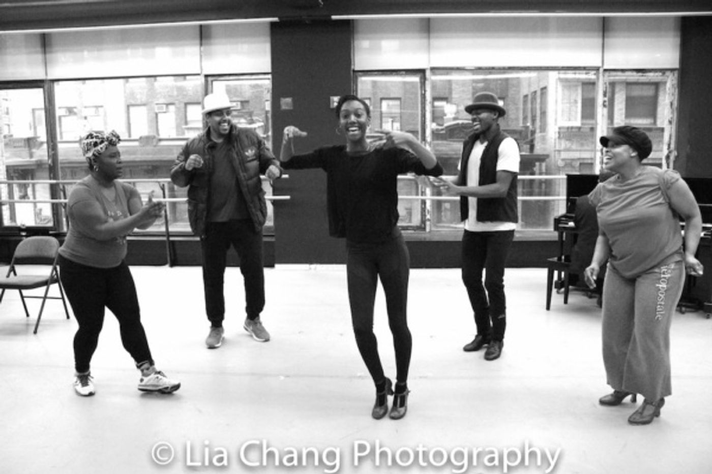 Photo Flash: In Rehearsal With Director/Choreographer Andre De Shields And The Cast Of Crossroads Theatre Company's AIN'T MISBEHAVIN'  Image