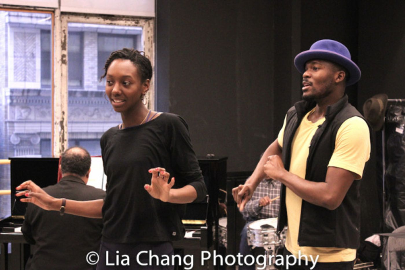 Photo Flash: In Rehearsal With Director/Choreographer Andre De Shields And The Cast Of Crossroads Theatre Company's AIN'T MISBEHAVIN'  Image
