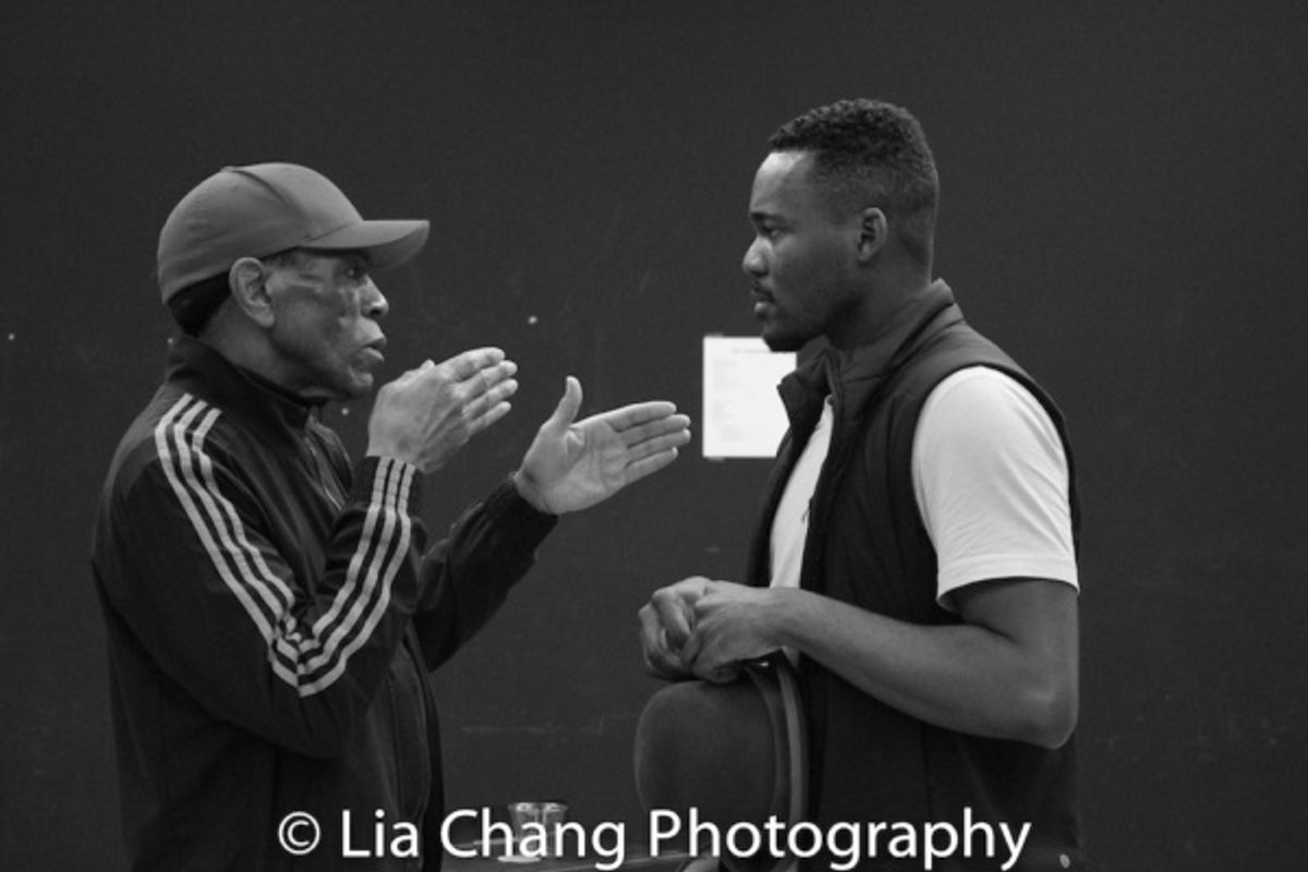 Andre De Shields and Borris York at 