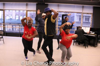 Johmaalya Adelekan, David Samuel, Borris York, Rheaume Crenshaw and Zurin Villanueva Photo