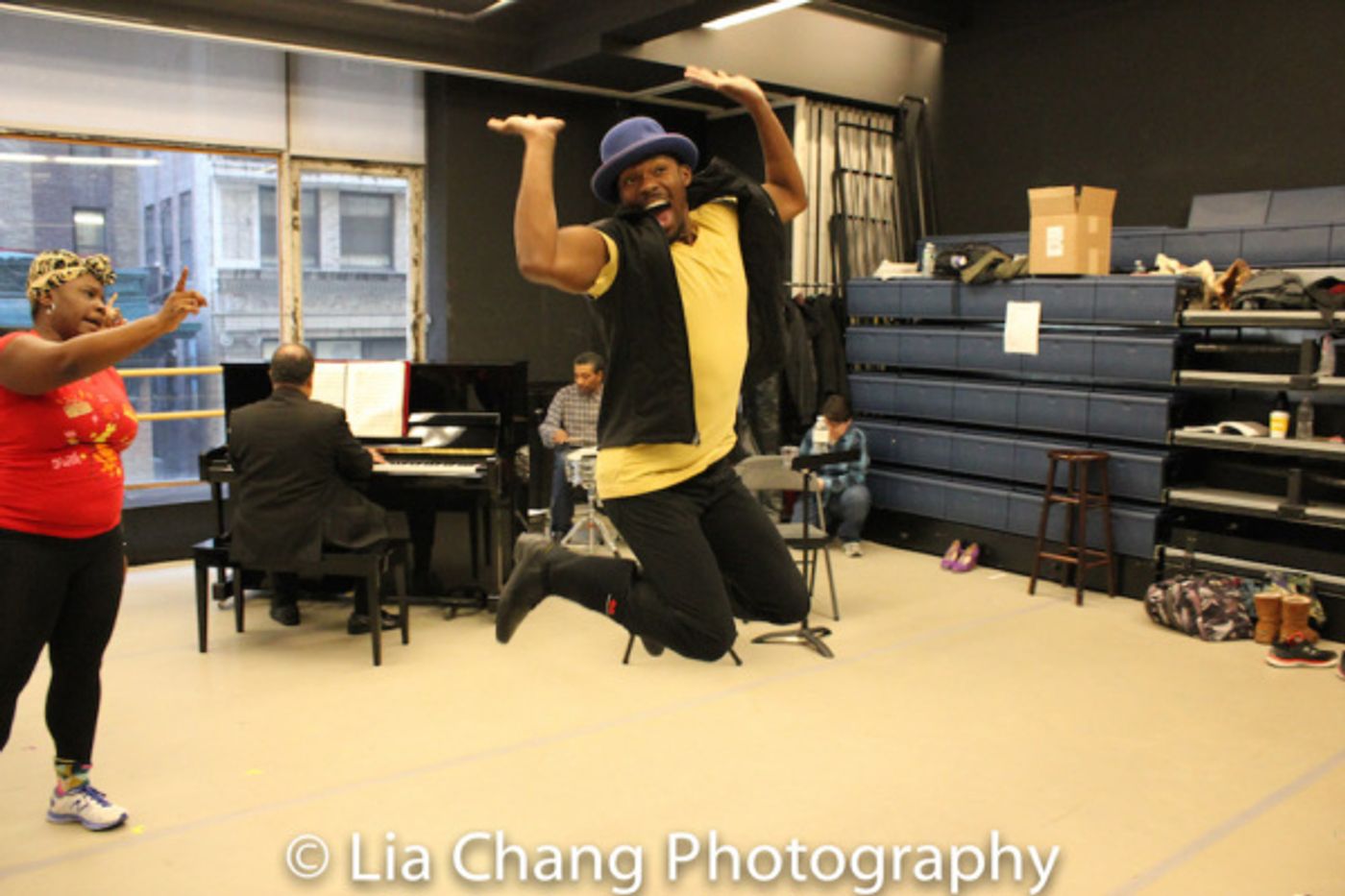 Photo Flash: In Rehearsal With Director/Choreographer Andre De Shields And The Cast Of Crossroads Theatre Company's AIN'T MISBEHAVIN'  Image