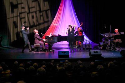 Jim Caruso, Billy Stritch, Jane Monheit Photo