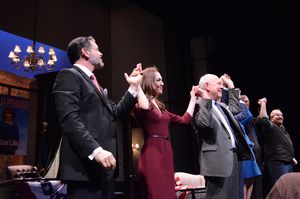 Burke Moses, Kelley Curran, Lenny Wolpe, Julia Duffy, Erin Noel Brennan and Mike Hous Photo