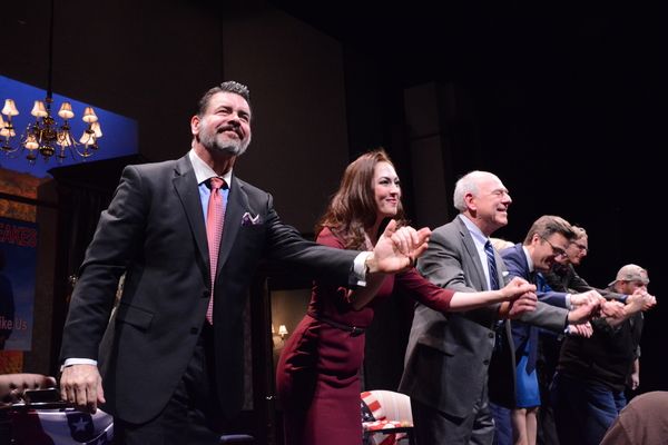 Burke Moses, Kelley Curran, Lenny Wolpe, Julia Duffy, Erin Noel Brennan and Mike Hous Photo