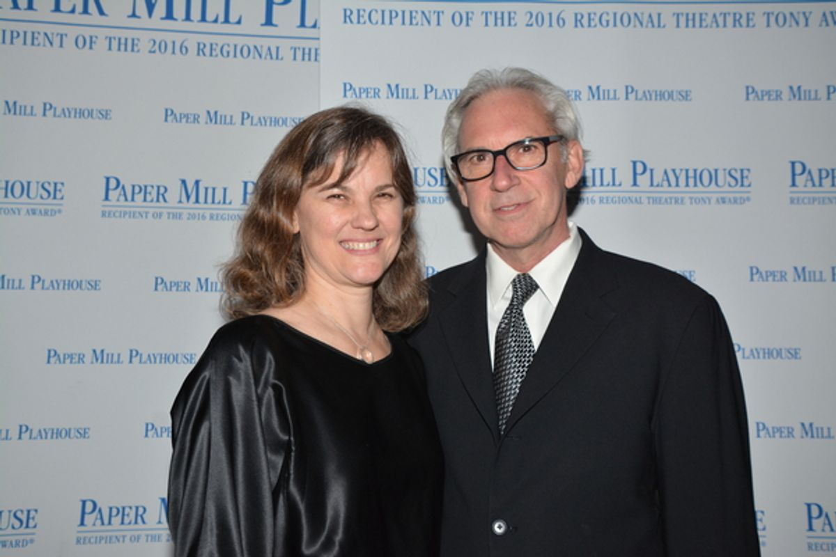 Elizabeth Hope Clancy and David Esbjornson at 