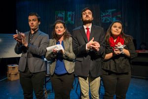 Bradley Halverson, Elizabeth Rentfro, Timothy Swaim and Alyssa Soto @ BroadwayWorld Bradley Halverson, Elizabeth Rentfro, Timothy Swaim and Alyssa Soto Photo