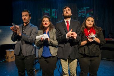 Bradley Halverson, Elizabeth Rentfro, Timothy Swaim and Alyssa Soto Photo