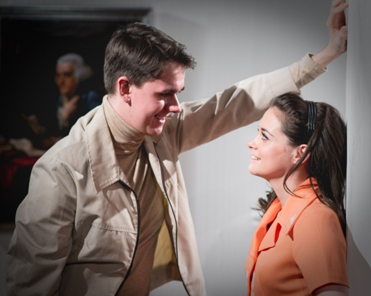 Davy (Adam Small) with the all-seeing Maria (Sylvie Briggs).
(photo: Jamie Scott-Smith) at 