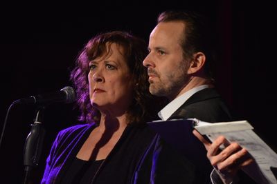 Karen Ziemba, Noah Racey Photo