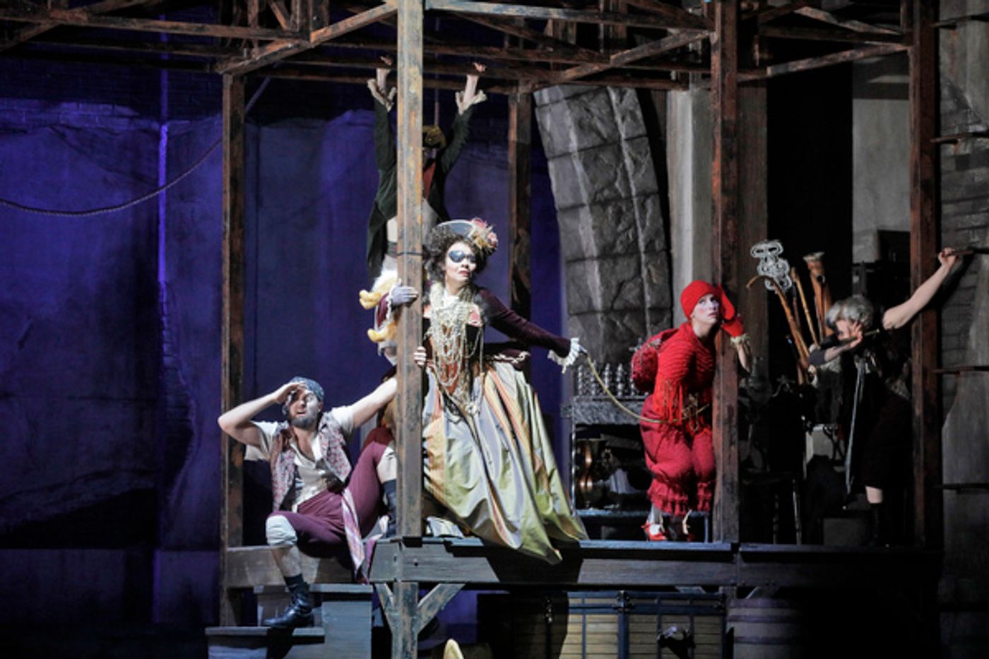 Photo Flash: First Look at Kelsey Grammer, Christine Ebersole & More in LA Opera's CANDIDE!  Image