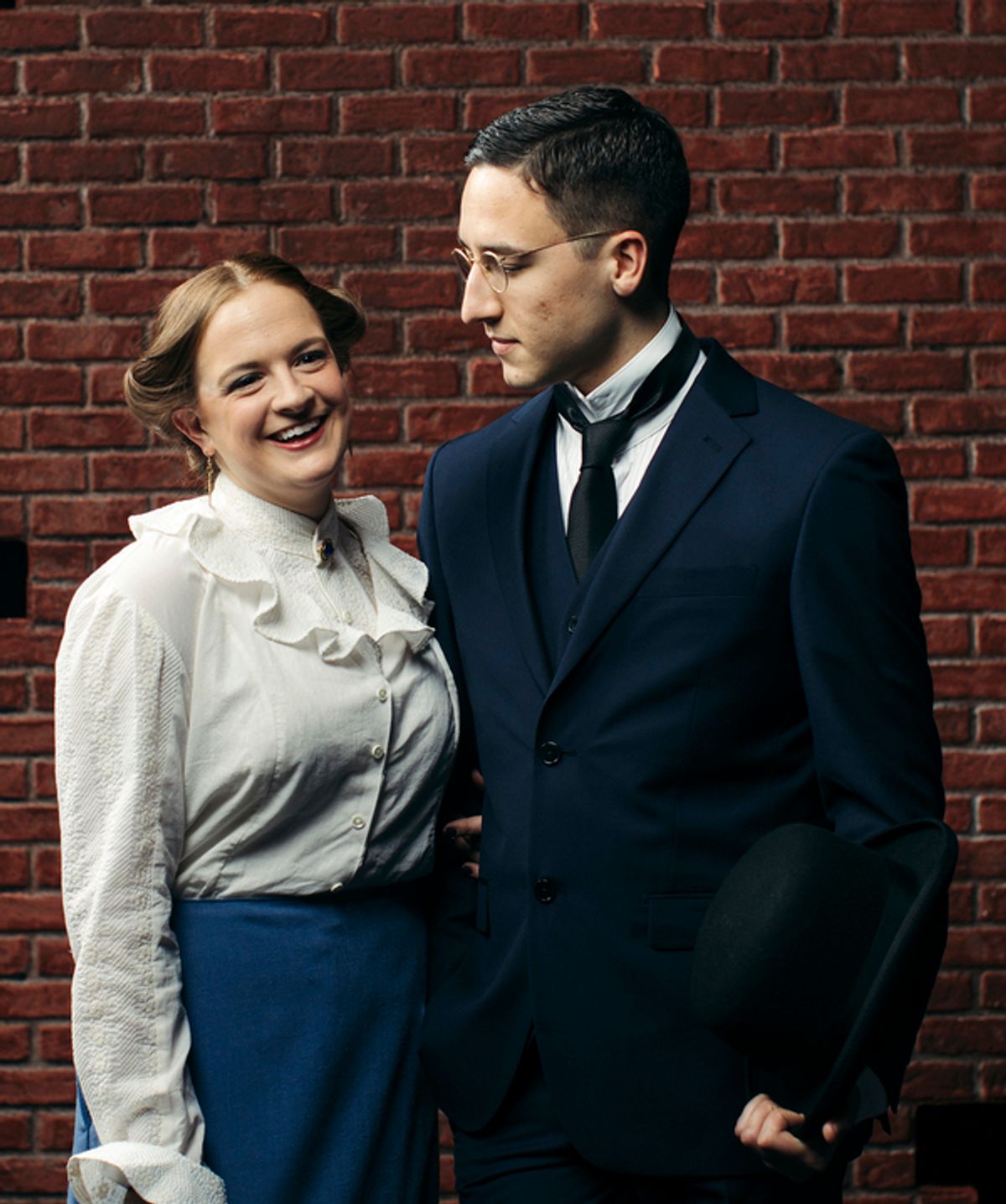 Megan Kelly as Lucille Frank and James Verderamo as Leo Frank at 