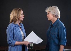 Sharon Lawrence and Meredith Baxter @ BroadwayWorld Sharon Lawrence and Meredith Baxter Photo