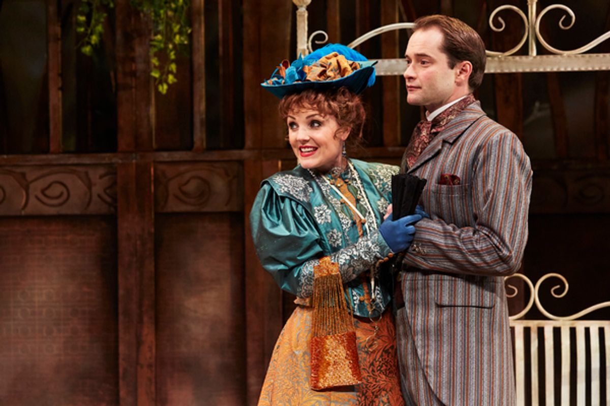 Kerry Ellis, Peter Sandys-Clarke at 