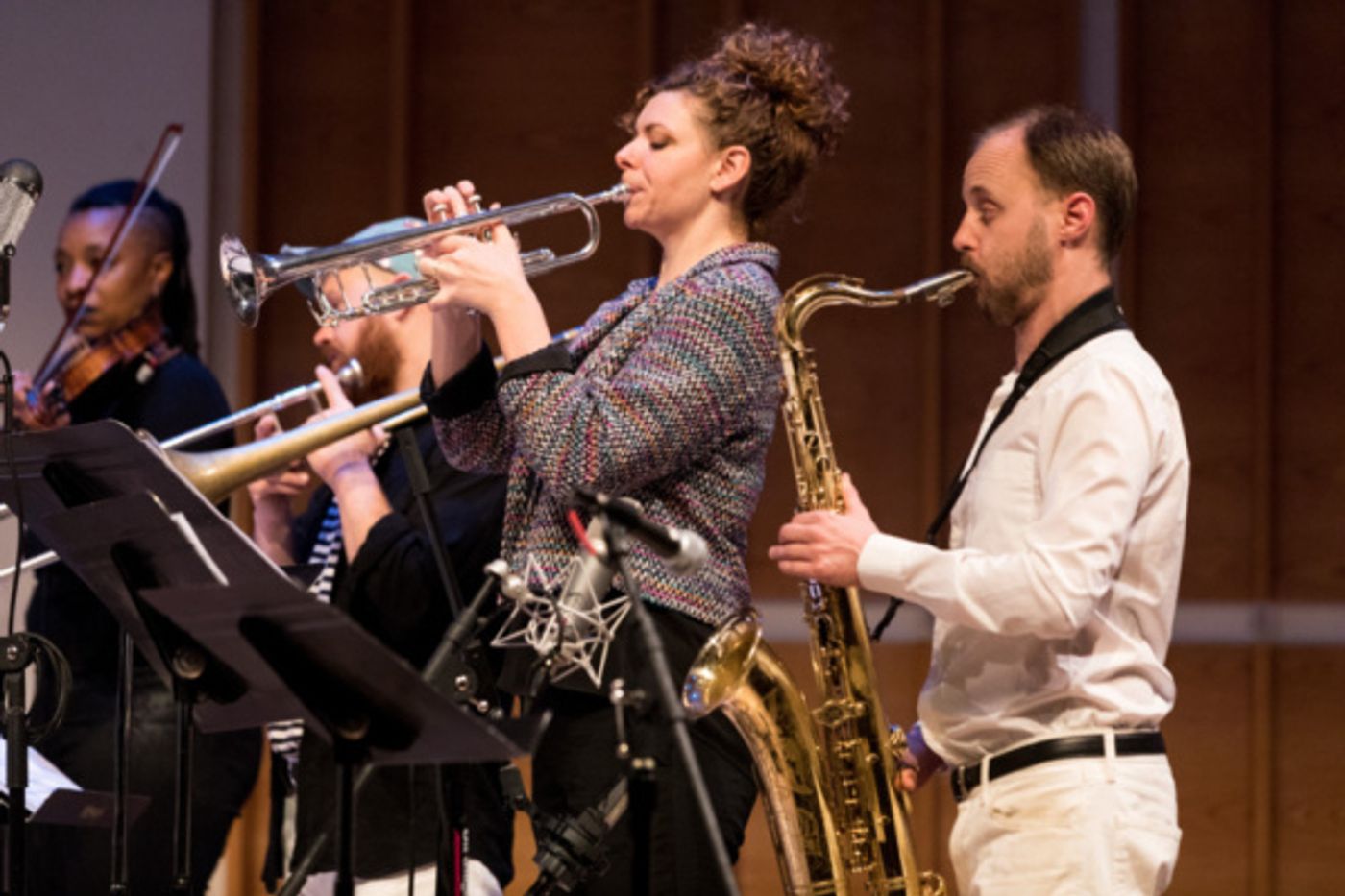 Photo Flash: Kaufman Music Center Presents Ecstatic Music Festival Featuring Xenia Rubinos & Adam Schatz's Civil Engineering  Image